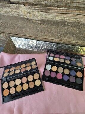 Sleek Eyeshadow Palette Set - Pink and Gold Shades, NWOT